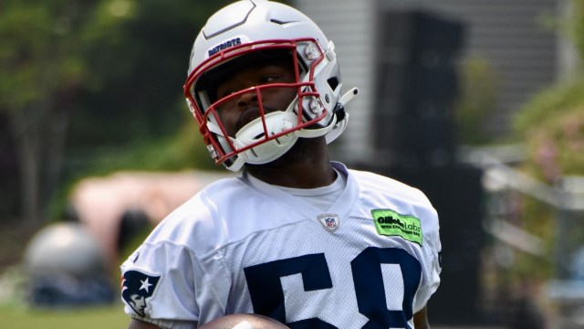 New England Patriots wide receiver Kayshon Boutte