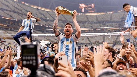 World Cup winner Lionel Messi