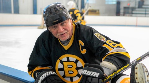 Boston Bruins retired center Rick Middleton