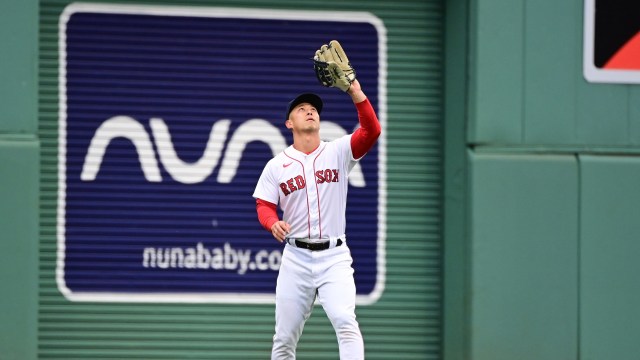 Boston Red Sox left fielder Rob Refsnyder
