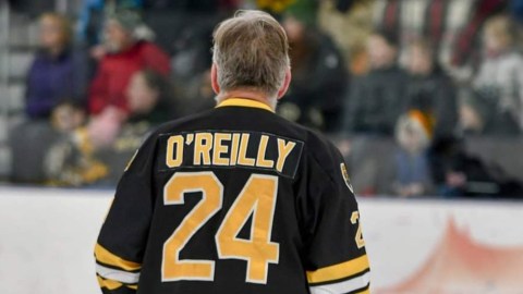 Boston Bruins retired forward Terry O'Reilly