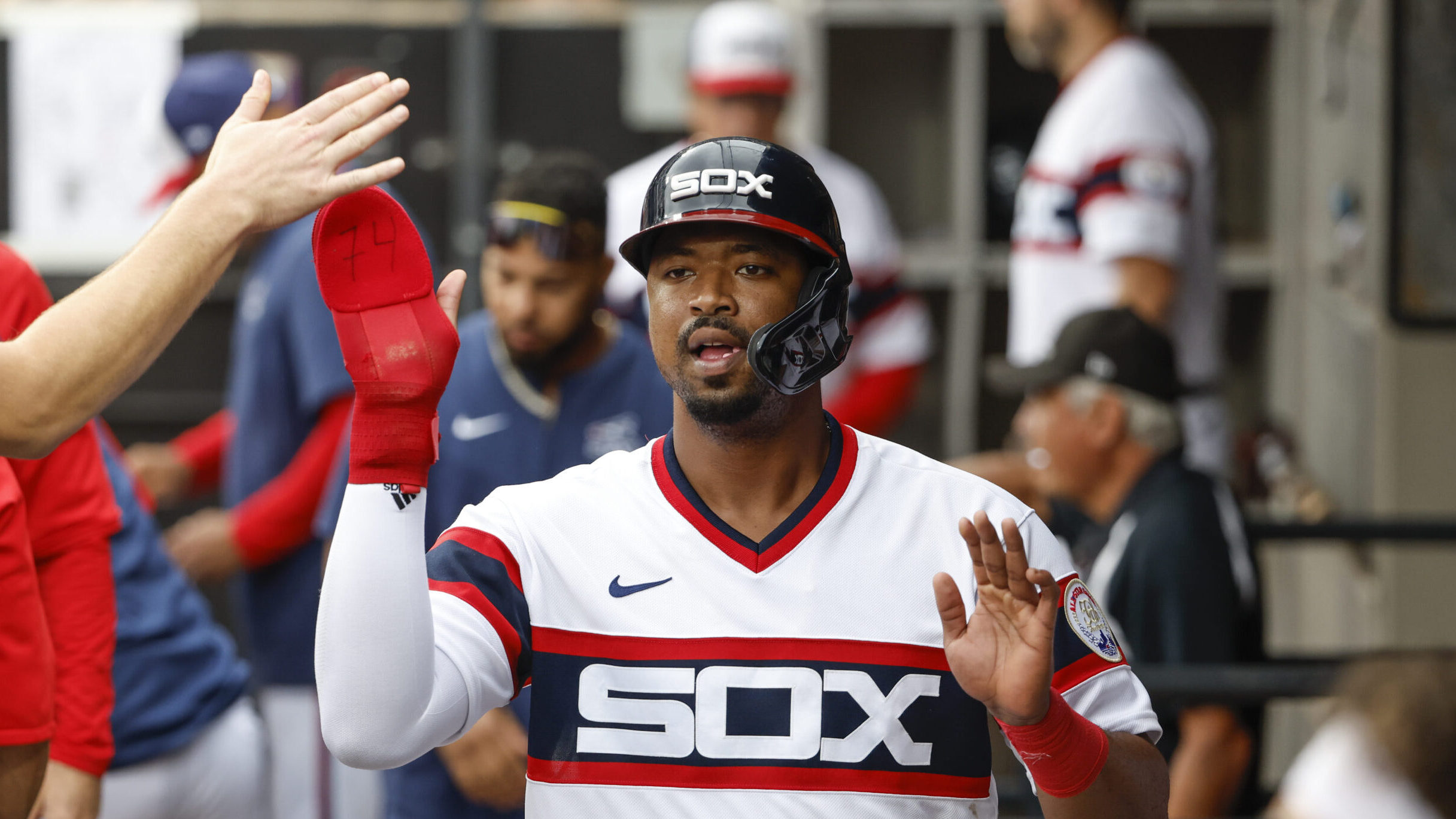 Eloy Jimenez fantasy baseball update: Fantasy impact of White Sox OF  hitting the IL - DraftKings Network