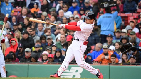 Boston Red Sox left fielder Masataka Yoshida