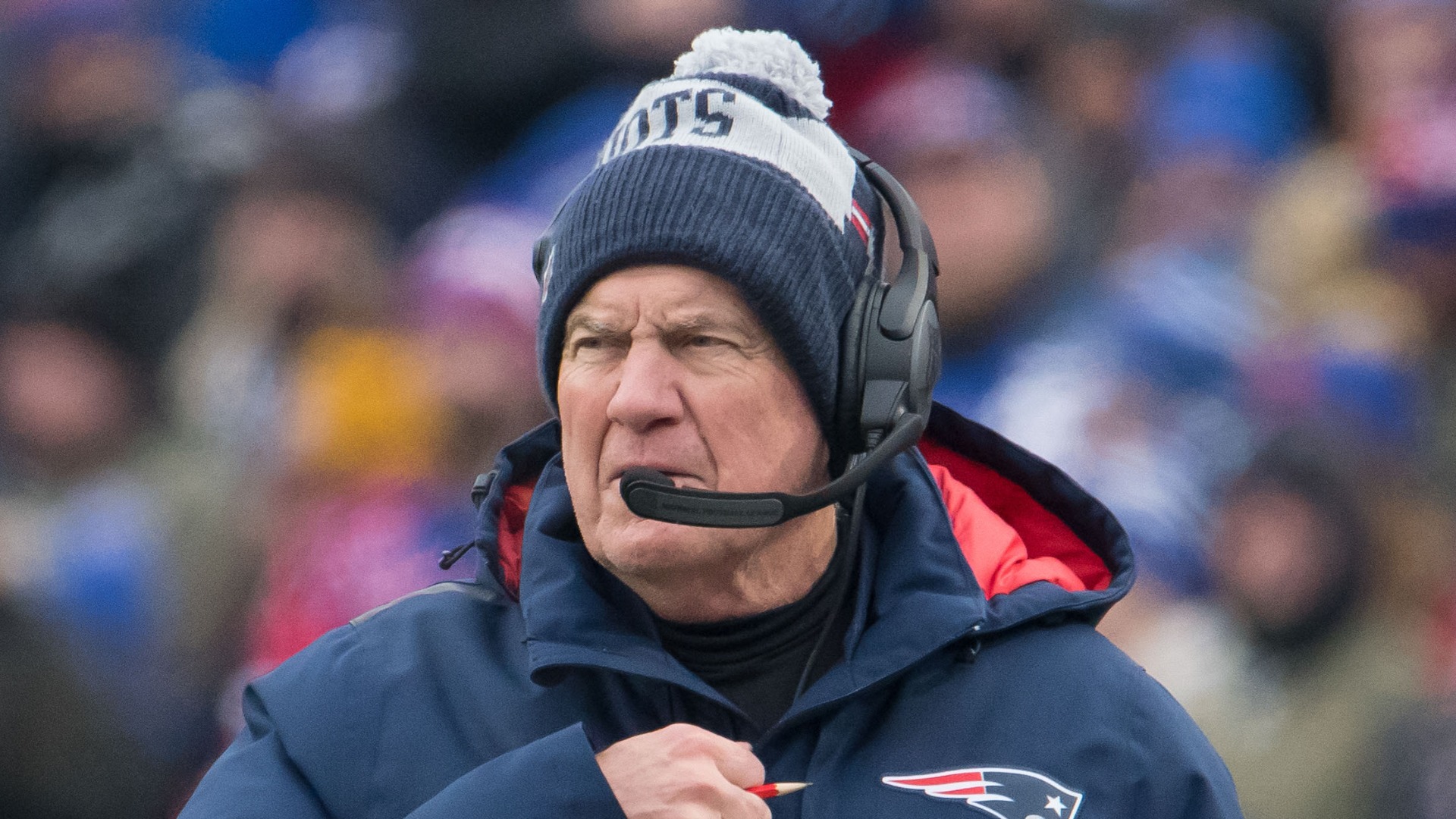 How much is Belichick on the hot seat? Mike Florio gives interesting take