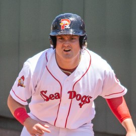 Boston Red Sox infielder Blaze Jordan