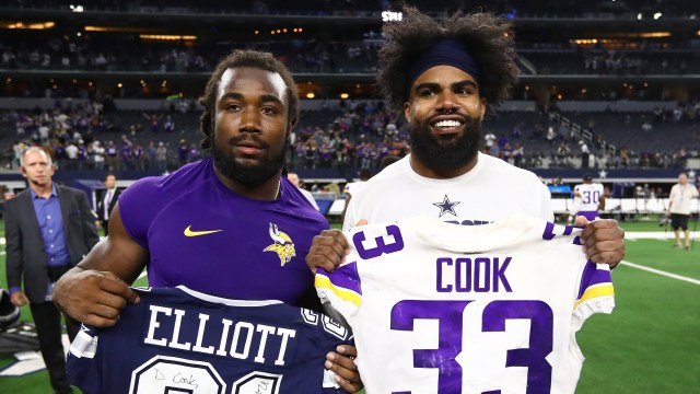 NFL free agents Dalvin Cook and Ezekiel Elliott