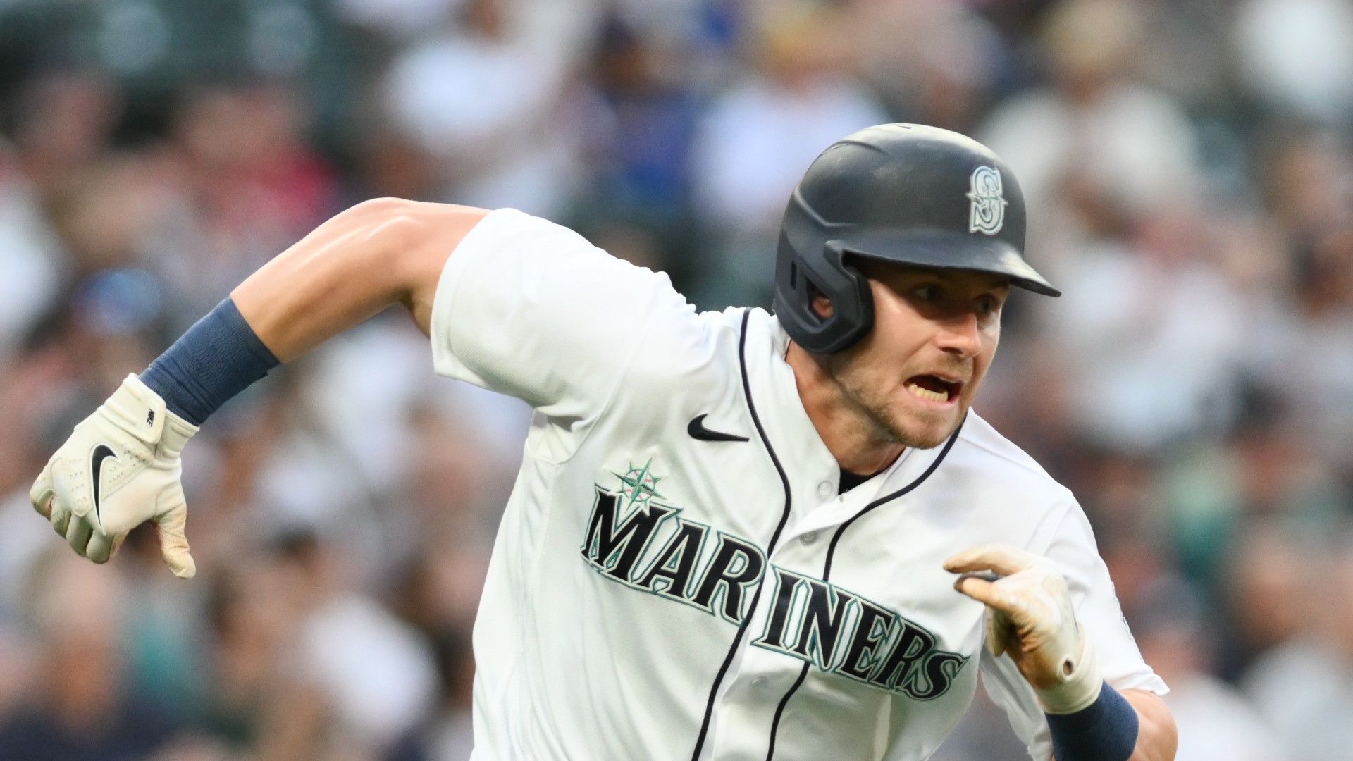 Mariners Outfielder Jarred Kelenic Breaks After 'Emotions' Lead To Injury