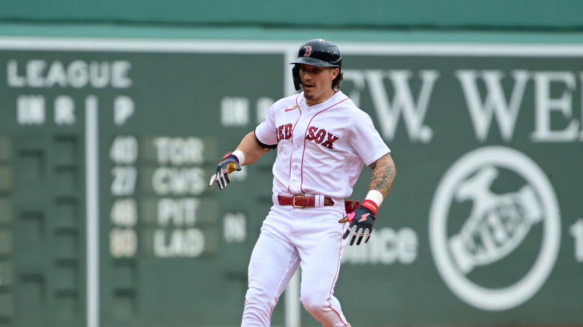 Red Sox' Jarren Duran's star on the rise, accentuated by omission