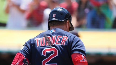 Boston Red Sox infielder Justin Turner