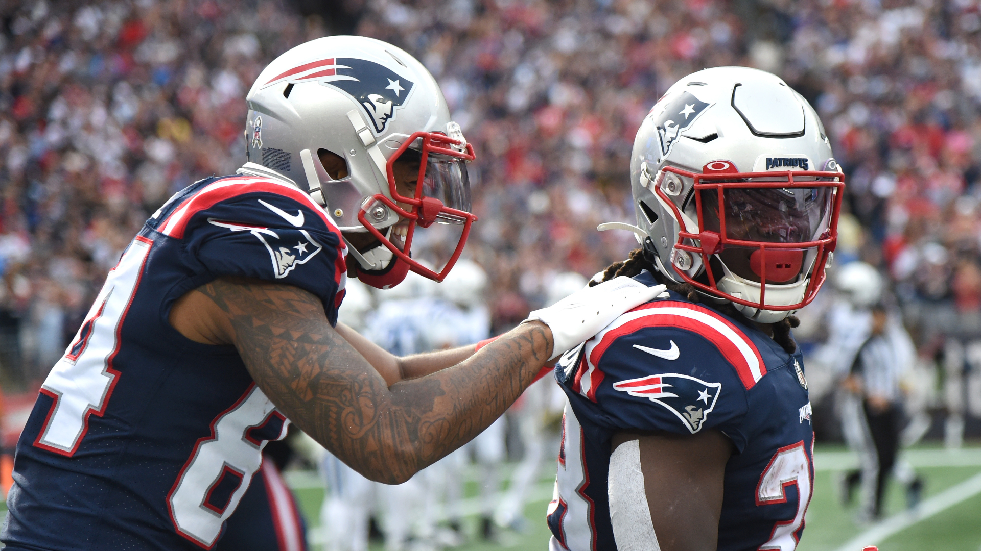 Rhamondre Stevenson player props odds, tips and betting trends for Week 7, Patriots vs. Bears