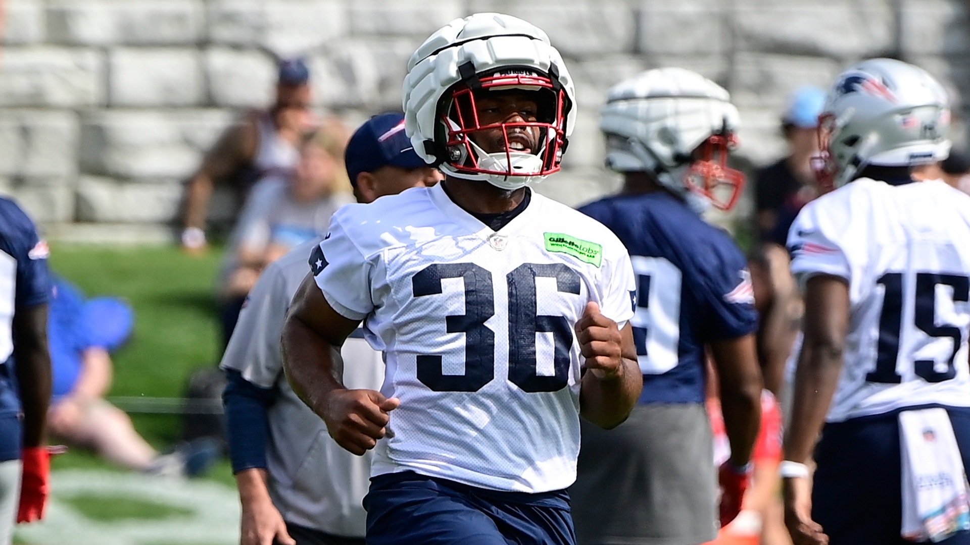 Patriots training camp Day 6: 'D' makes goal-line stand, Rhamondre Stevenson  sits