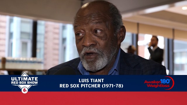 Former Red Sox Pitcher Luis Tiant