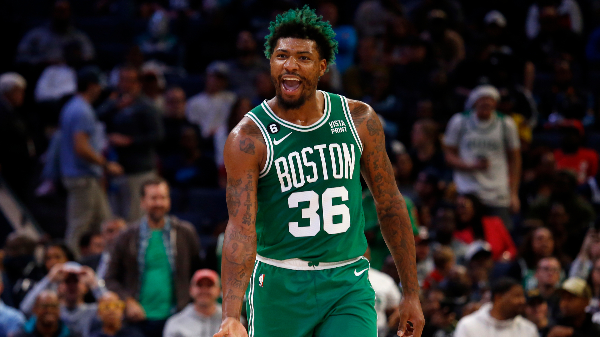 Marcus Smart Has 'All Love' For Celtics Fans After 'Tough' Trade