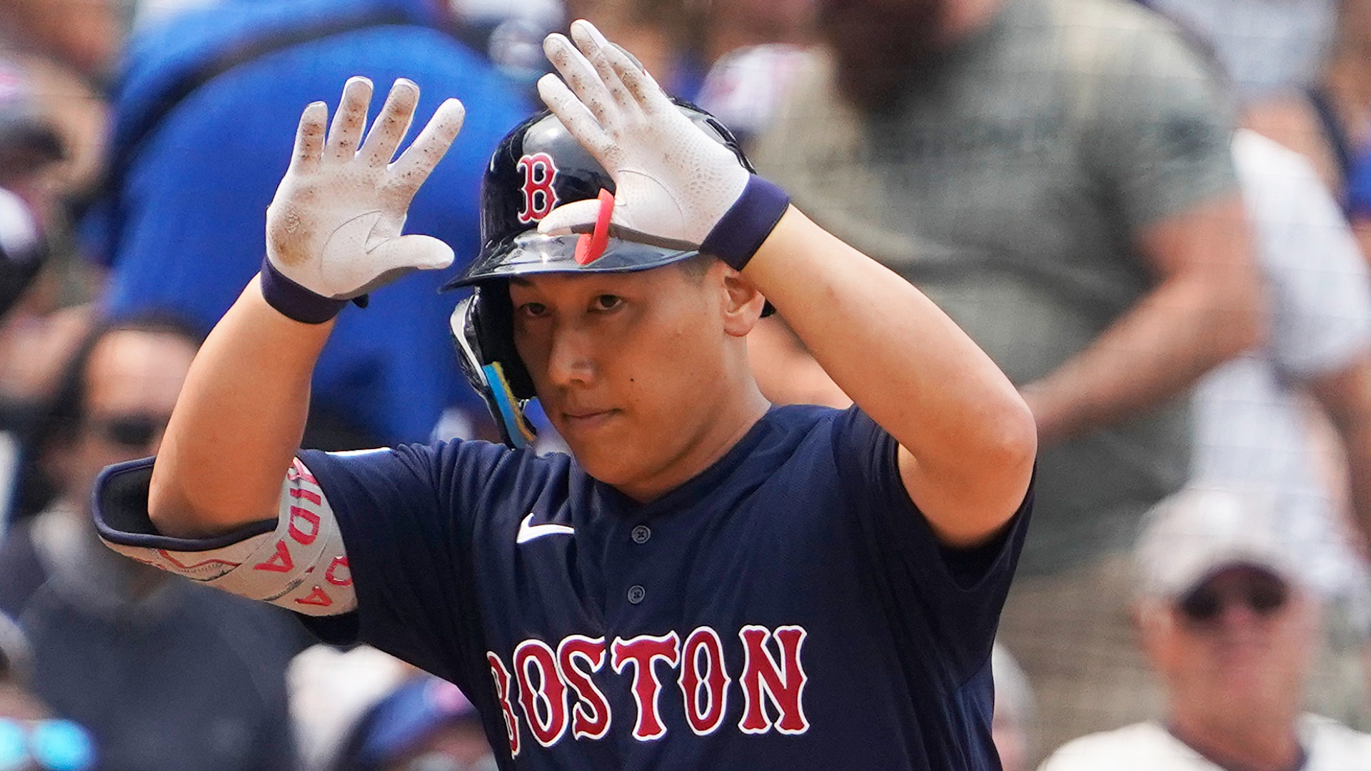 Red Sox outfielder Masataka Yoshida has two hits in victory over Tigers -  The Japan Times