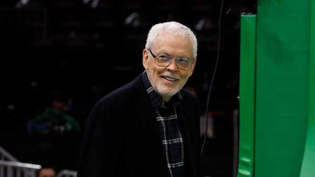 Boston Celtics play-by-play commentator Mike Gorman