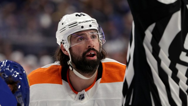 Retired NHL center Nate Thompson