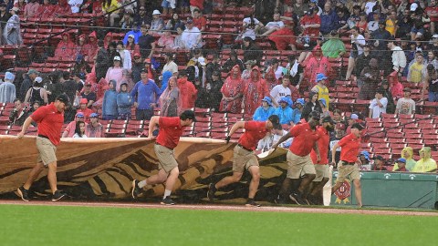 Boston Red Sox field crew
