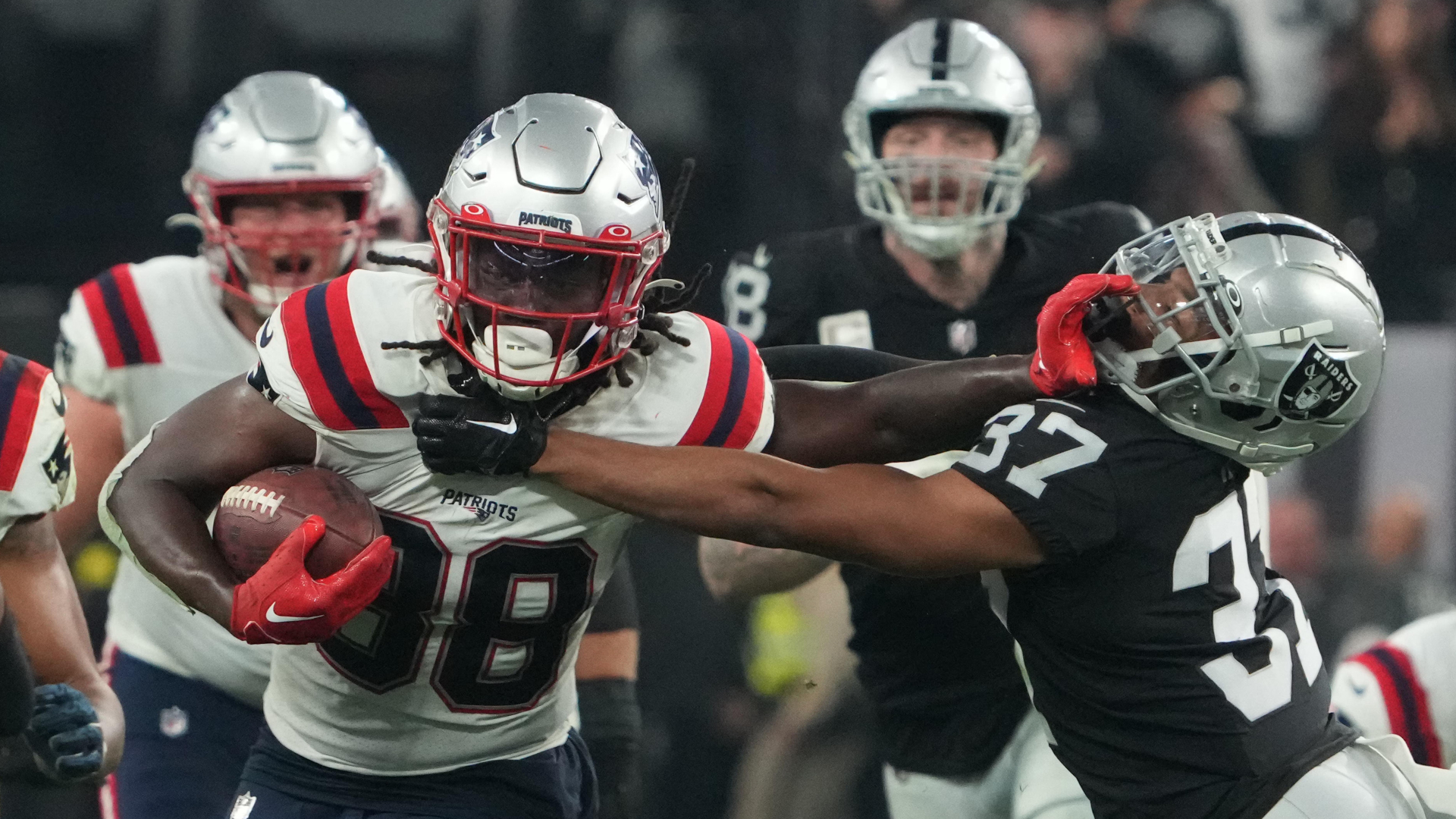 Rhamondre Stevenson the Patriots' top running back even with