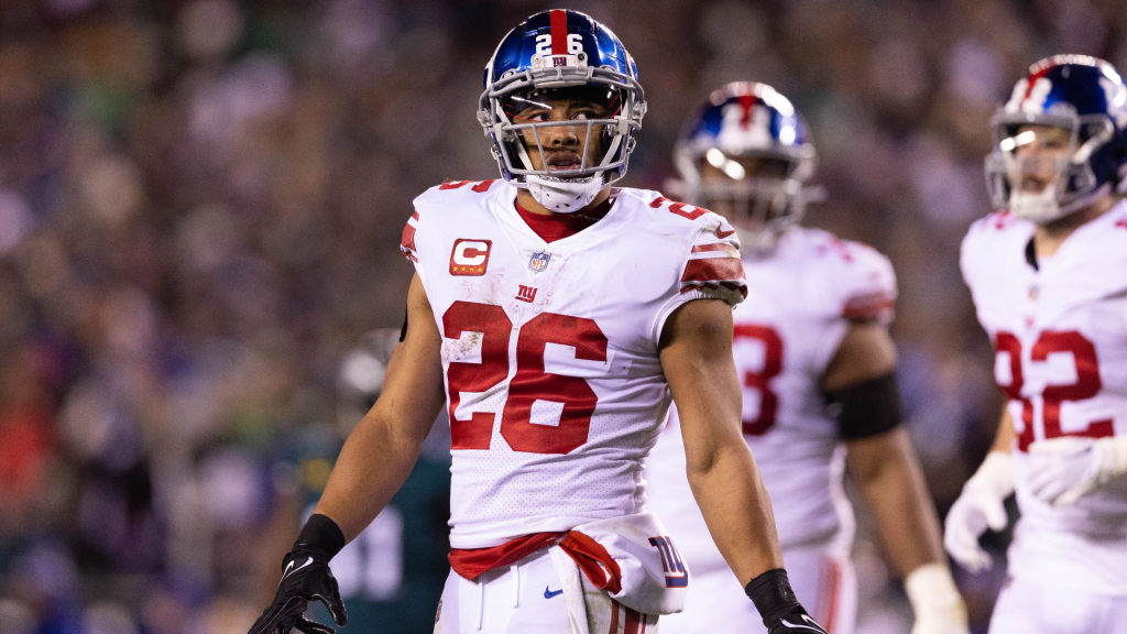 Saquon still hopes to finish career with Giants despite contract dispute