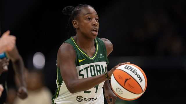 WNBA: New York Liberty at Seattle Storm