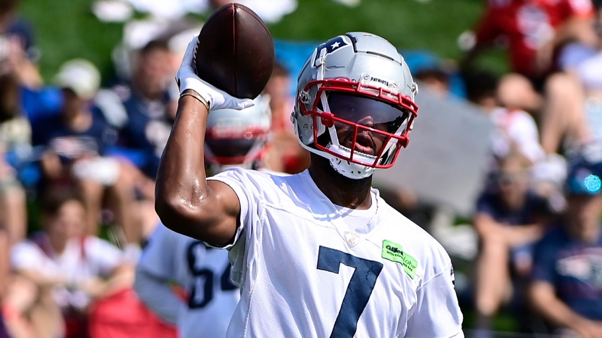 JuJu Smith-Schuster Flashes Potential on Day Two of Patriots Training Camp