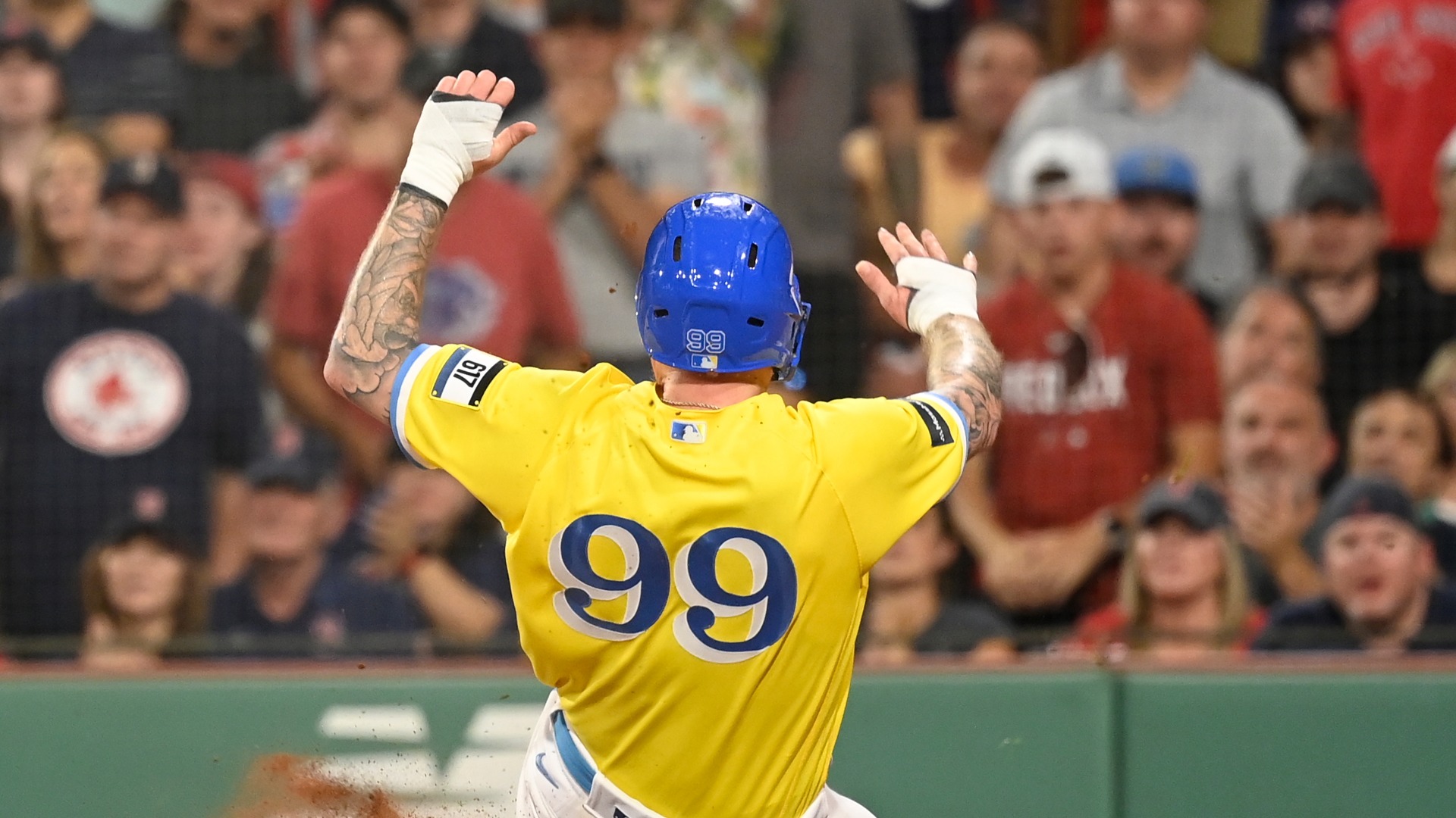 Alex Verdugo drives in two runs in Red Sox's win vs. Royals