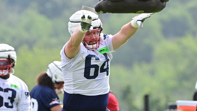 Michigan football OL Andrew Stueber drafted by New England Patriots