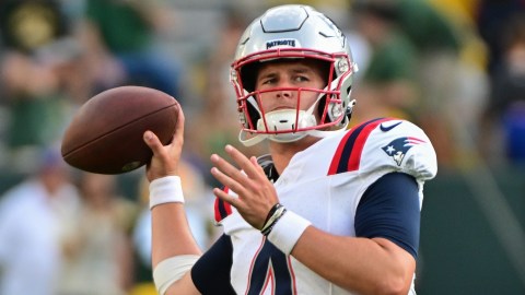 Patriots QB Bailey Zappe shows 'grit' in first preseason game