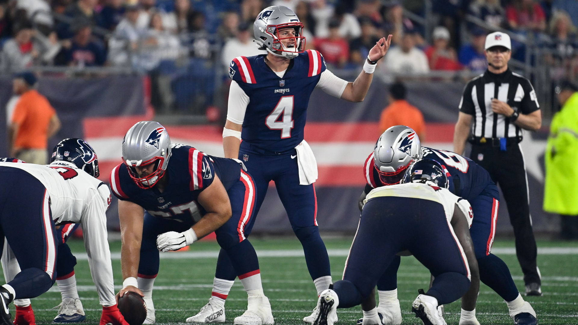 Bailey Zappe's jersey from win over Browns placed in New England