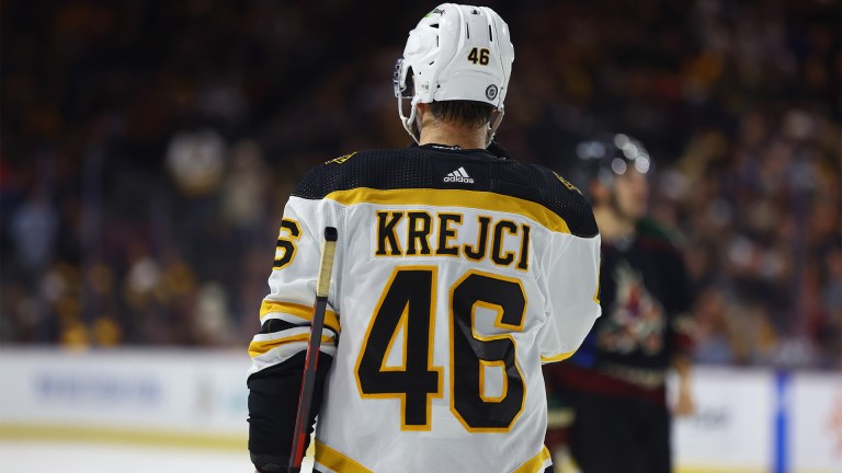 Former Boston Bruins forward David Krejci