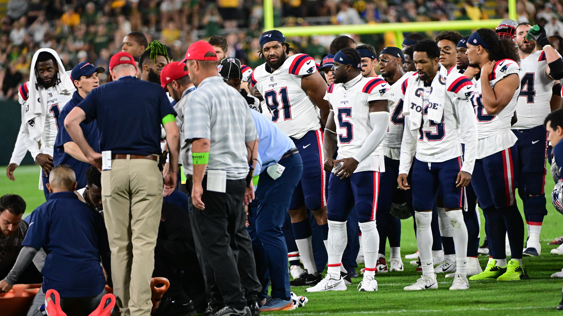 Patriots' Isaiah Bolden released from hospital after scary scene