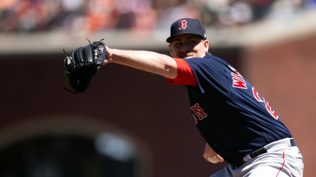 Boston Red Sox reliever Josh Winckowski