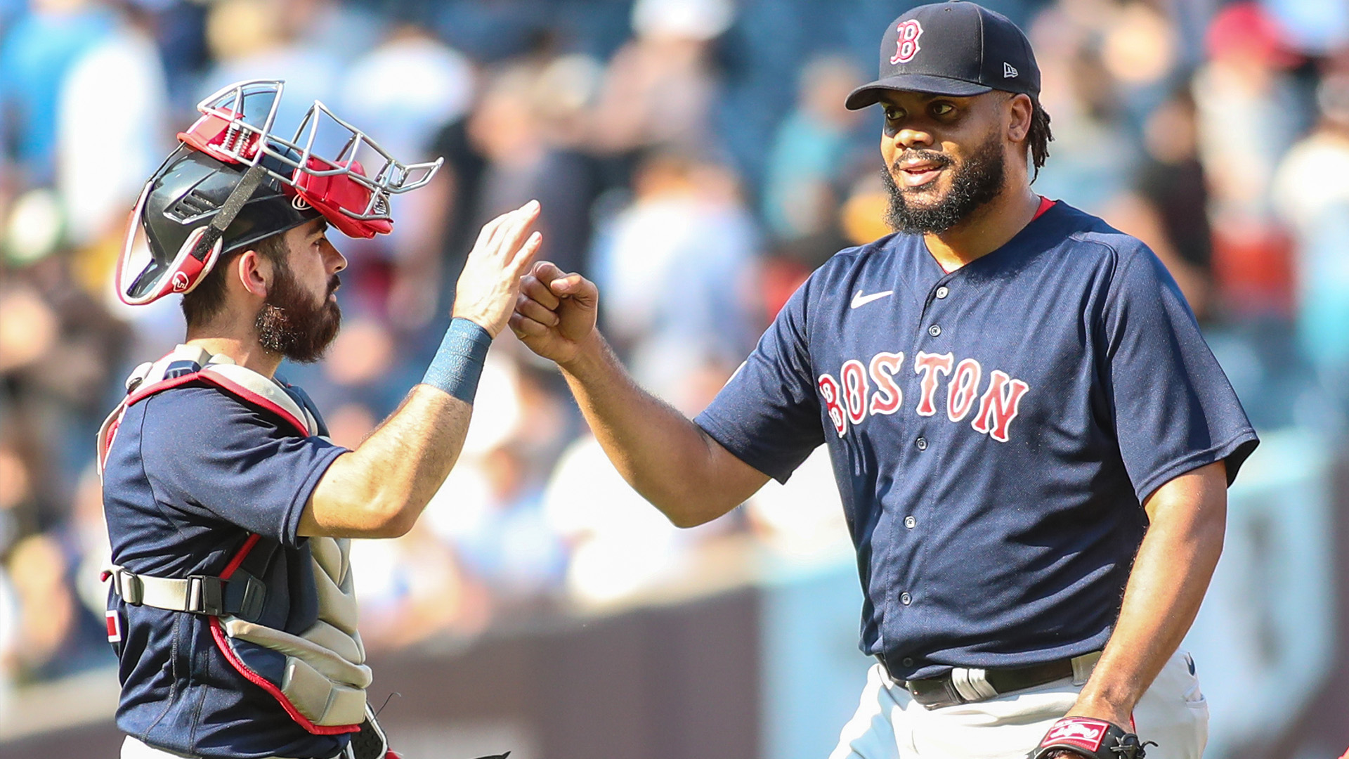 Kenley Jansen Boston Red Sox Road Jersey by NIKE