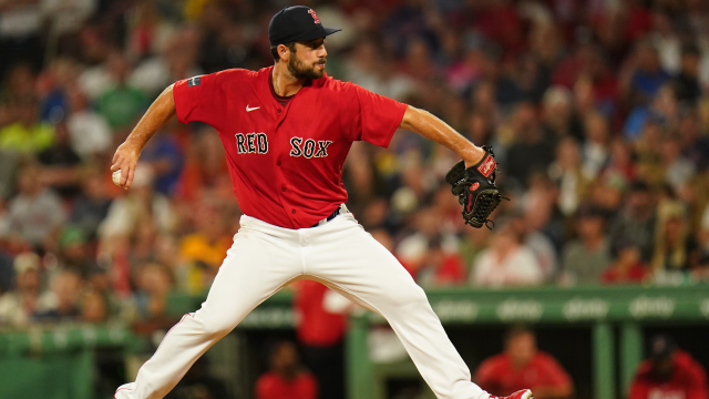 Boston Red Sox pitcher Kyle Barraclough