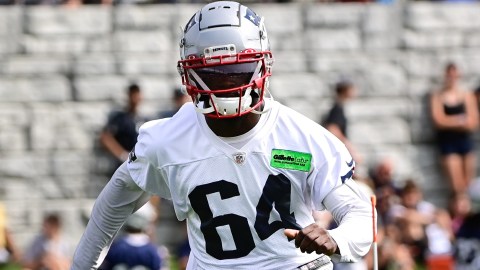 Trent Brown has strong advice for Patriots rookie Cole Strange:  '(Expletive) 'em' 