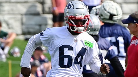 Trent Brown has strong advice for Patriots rookie Cole Strange:  '(Expletive) 'em' 