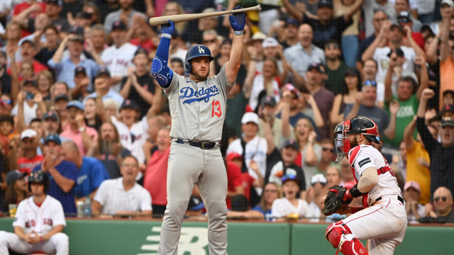 Los Angeles Dodgers third baseman Max Muncy