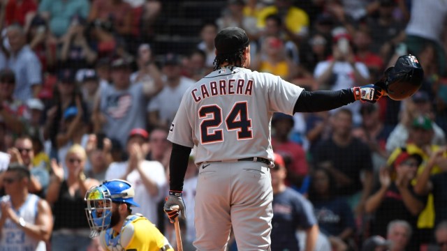 Red Sox Gift Miguel Cabrera Souvenir On Tigers Star's Retirement Tour