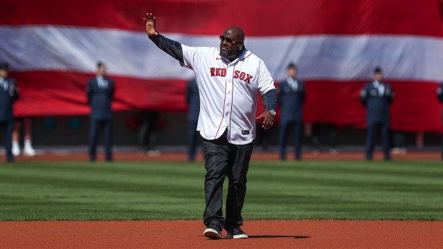 Former Boston Red Sox first baseman Mo Vaughn