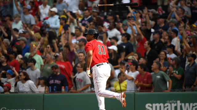 Boston Red Sox third baseman Rafael Devers