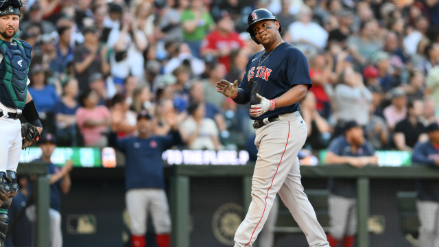 Boston Red Sox third baseman Rafael Devers