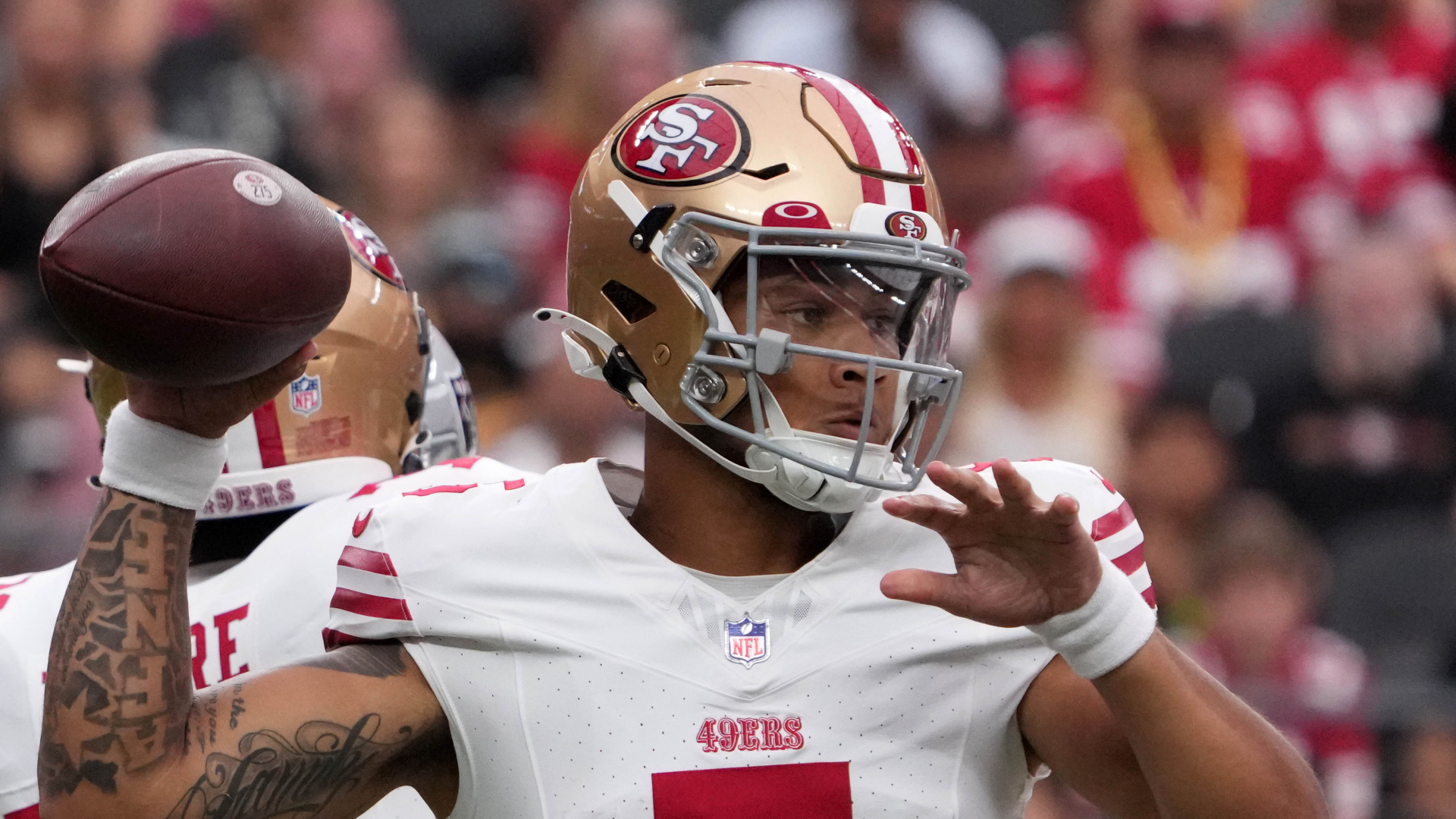 ESPN predicts the 49ers to win 12 games and win a playoff game with Trey  Lance starting - Niners Nation