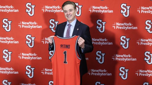 NCAA Basketball: St. John's Rick Pitino Introductory Press Conference