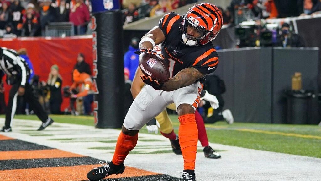 Bengals Pro Shop sees record year as Burrow, Chase dynamic duo for