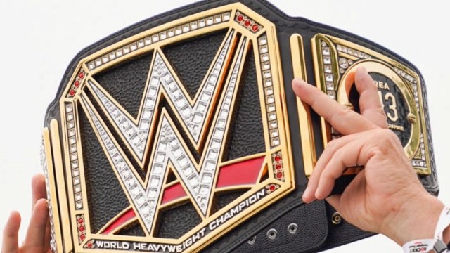WWE championship title belt