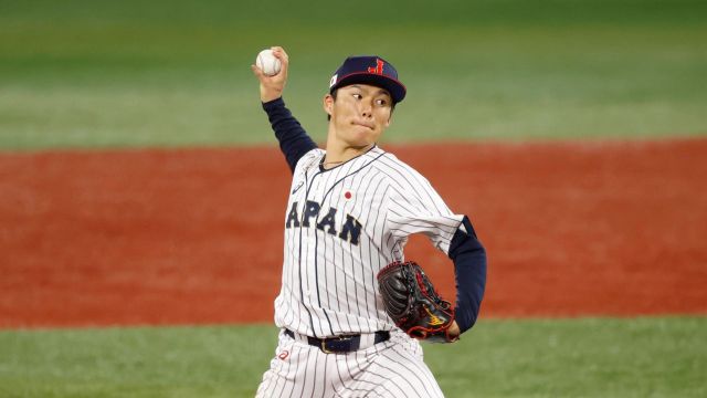 Japanese pitcher Yoshinobu Yamamoto