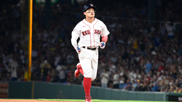 Boston Red Sox infielder Yu Chang
