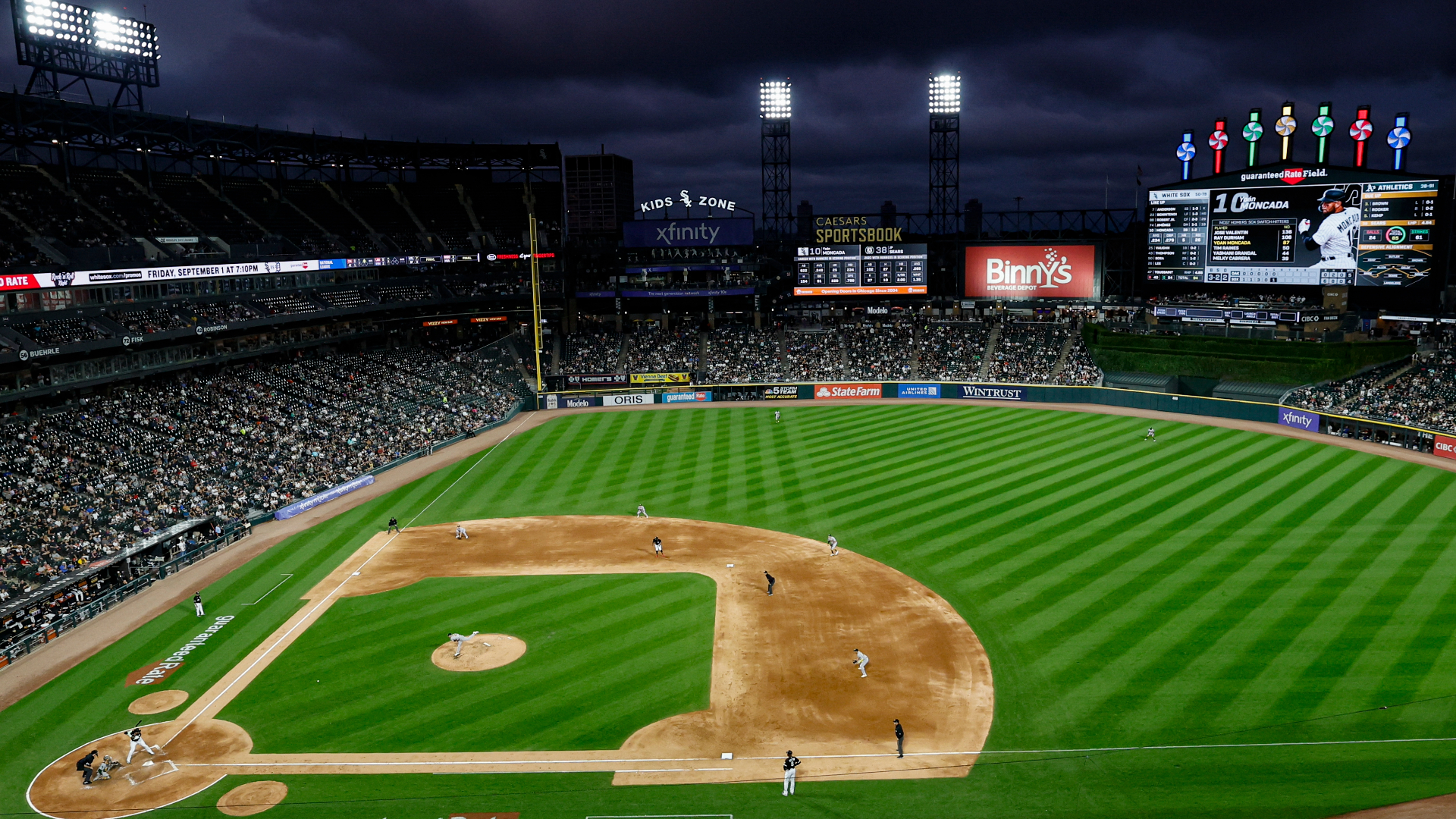 Chicago White Sox on X: Guaranteed Rate and the #WhiteSox