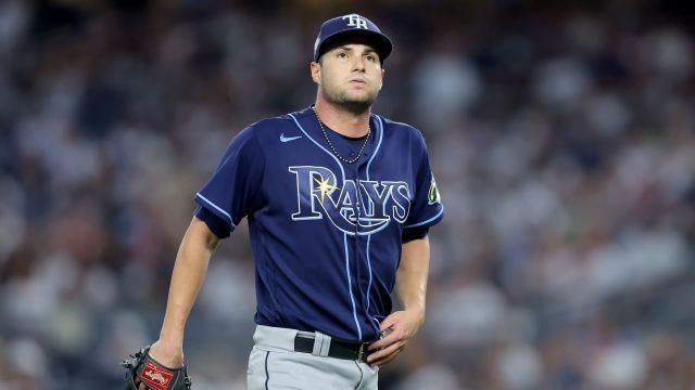 Tampa Bay Rays pitcher Shane McClanahan