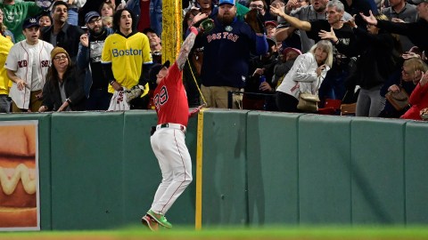 Boston Red Sox outfielder Alex Verdugo